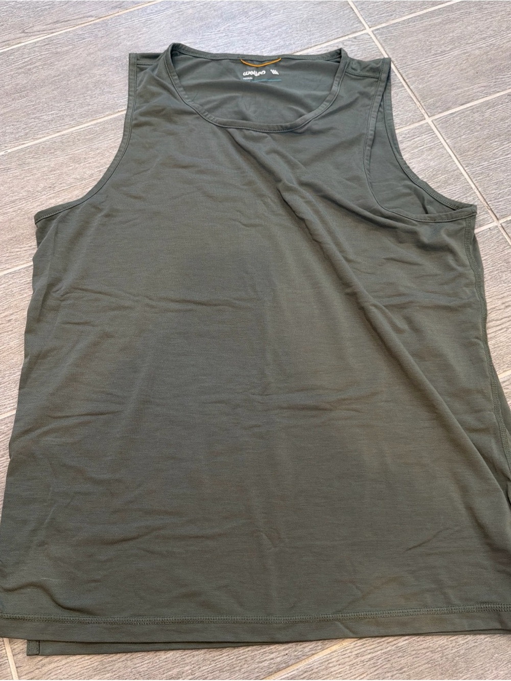 Wellen Sleeveless Shirt Medium Green